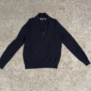 Van Heusen dark grey cardigan sweater. Size small